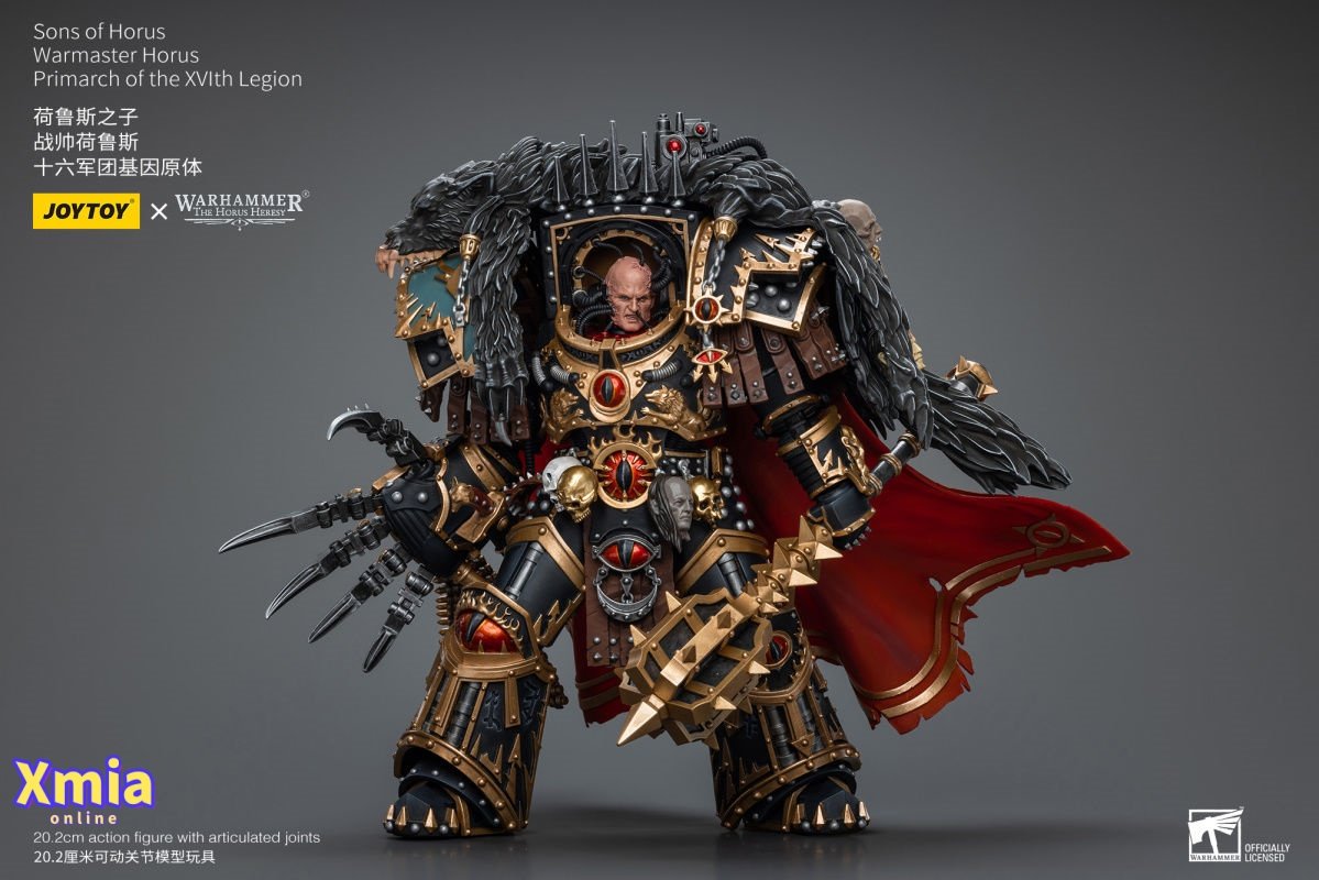 Action Figures JoyToy Source 1/18 Warhammer The Horus Heresy Sons of Horus Warmaster Horus Primarch of the XVlth Legion
