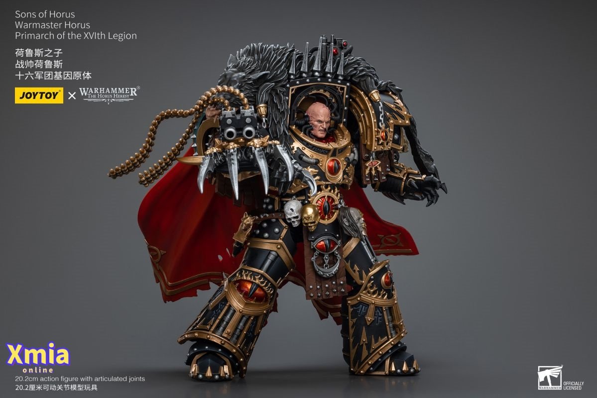 Action Figures JoyToy Source 1/18 Warhammer The Horus Heresy Sons of Horus Warmaster Horus Primarch of the XVlth Legion