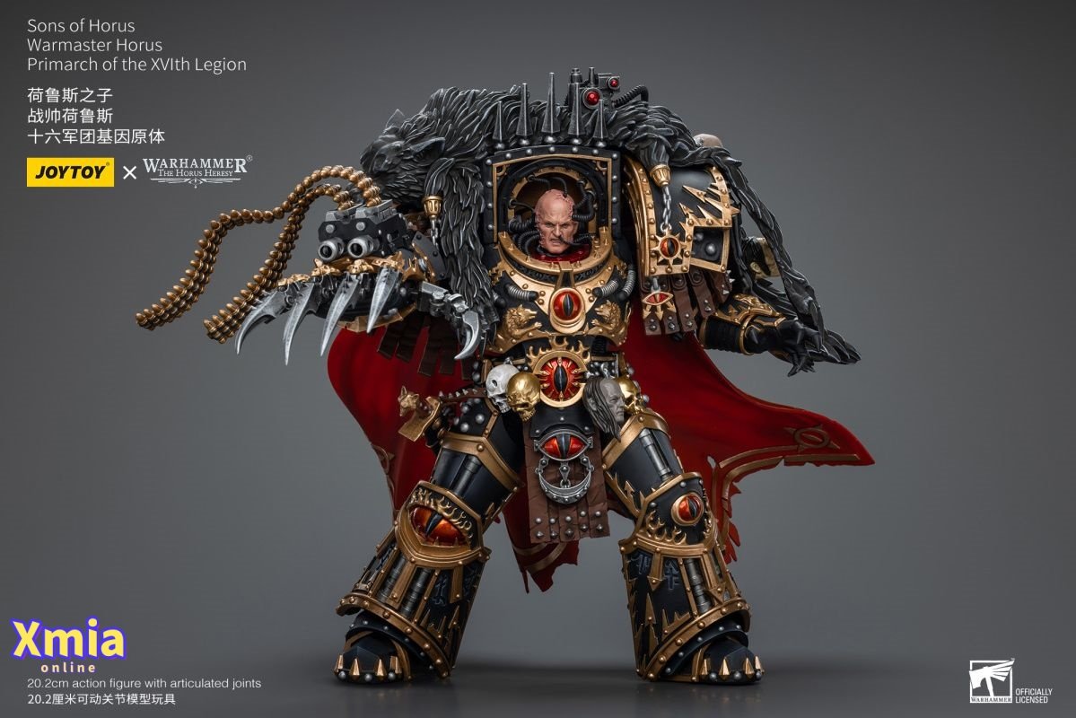 Action Figures JoyToy Source 1/18 Warhammer The Horus Heresy Sons of Horus Warmaster Horus Primarch of the XVlth Legion