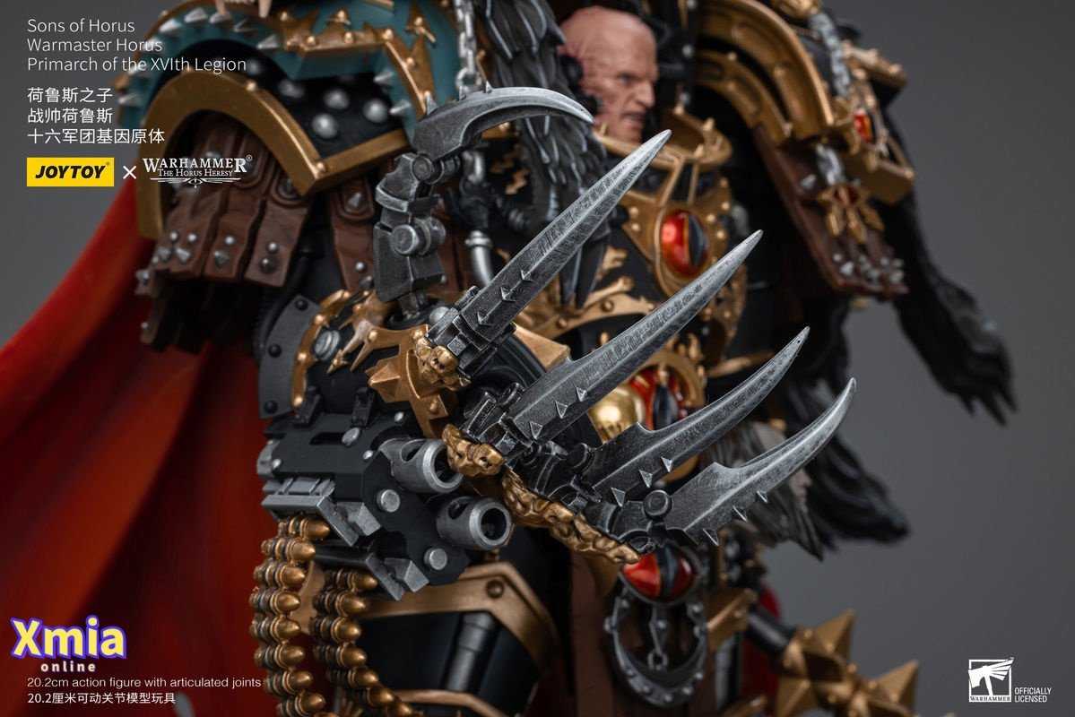 Action Figures JoyToy Source 1/18 Warhammer The Horus Heresy Sons of Horus Warmaster Horus Primarch of the XVlth Legion