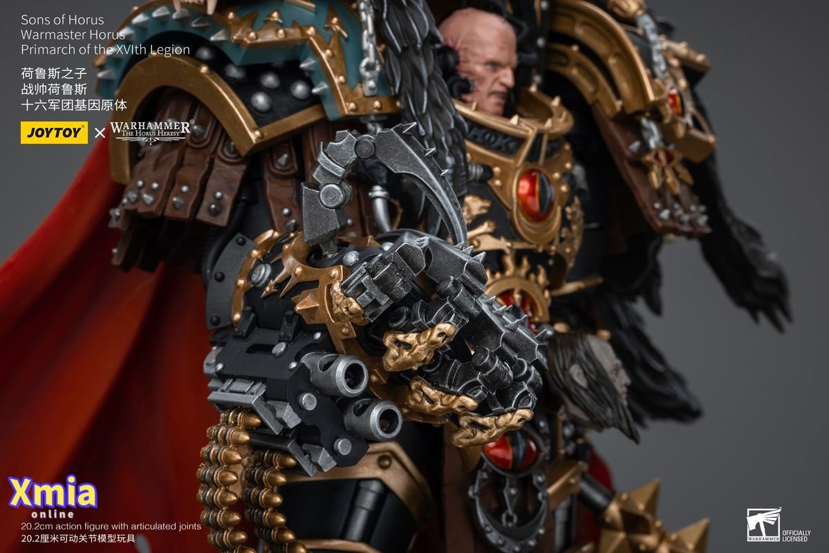 Action Figures JoyToy Source 1/18 Warhammer The Horus Heresy Sons of Horus Warmaster Horus Primarch of the XVlth Legion