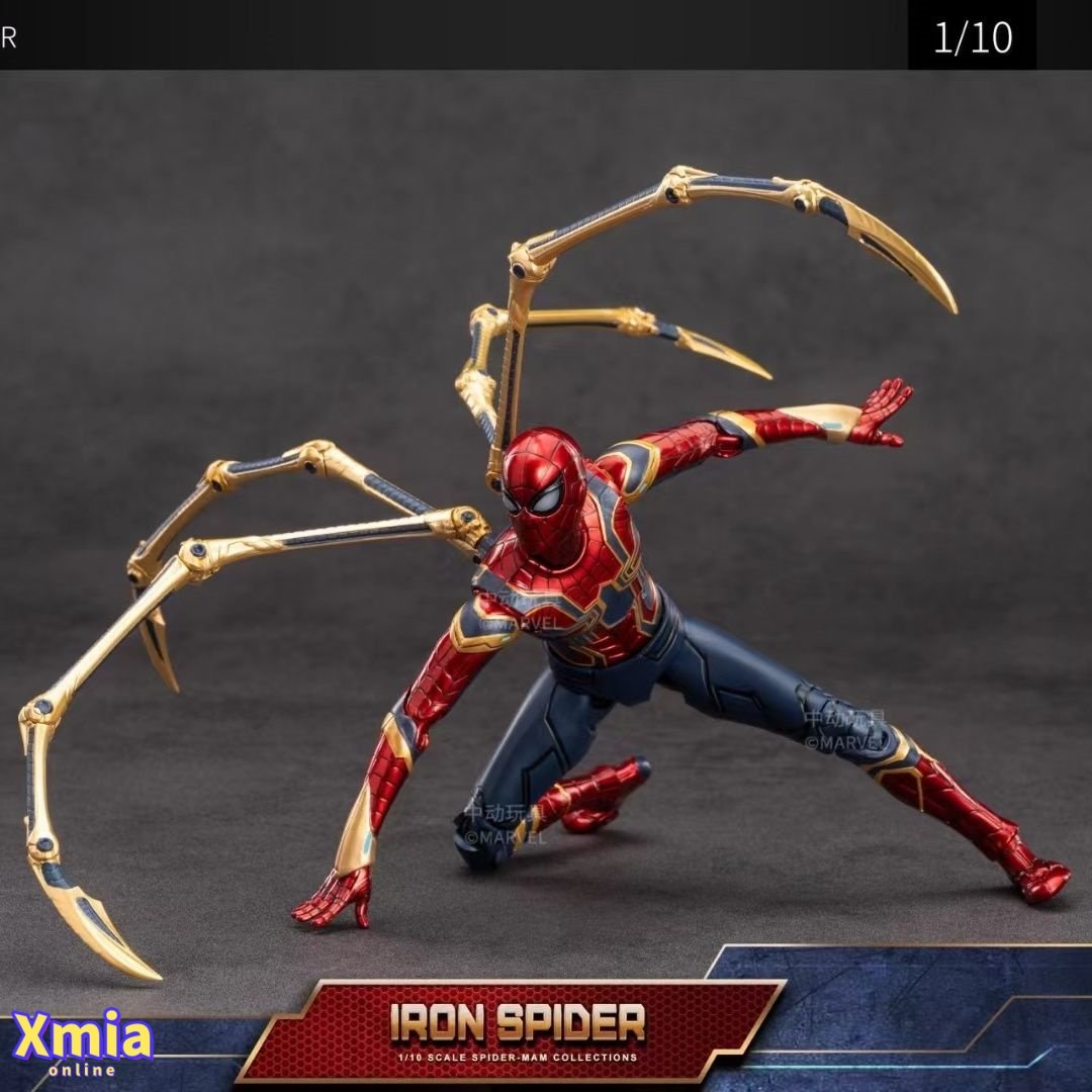 Action Figure ZT Toys Marvel Super War Iron Spider