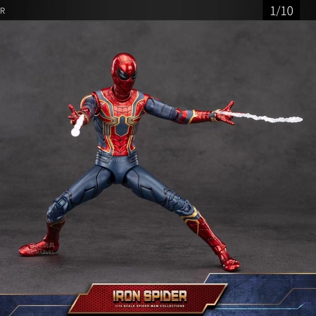 Action Figure ZT Toys Marvel Super War Iron Spider