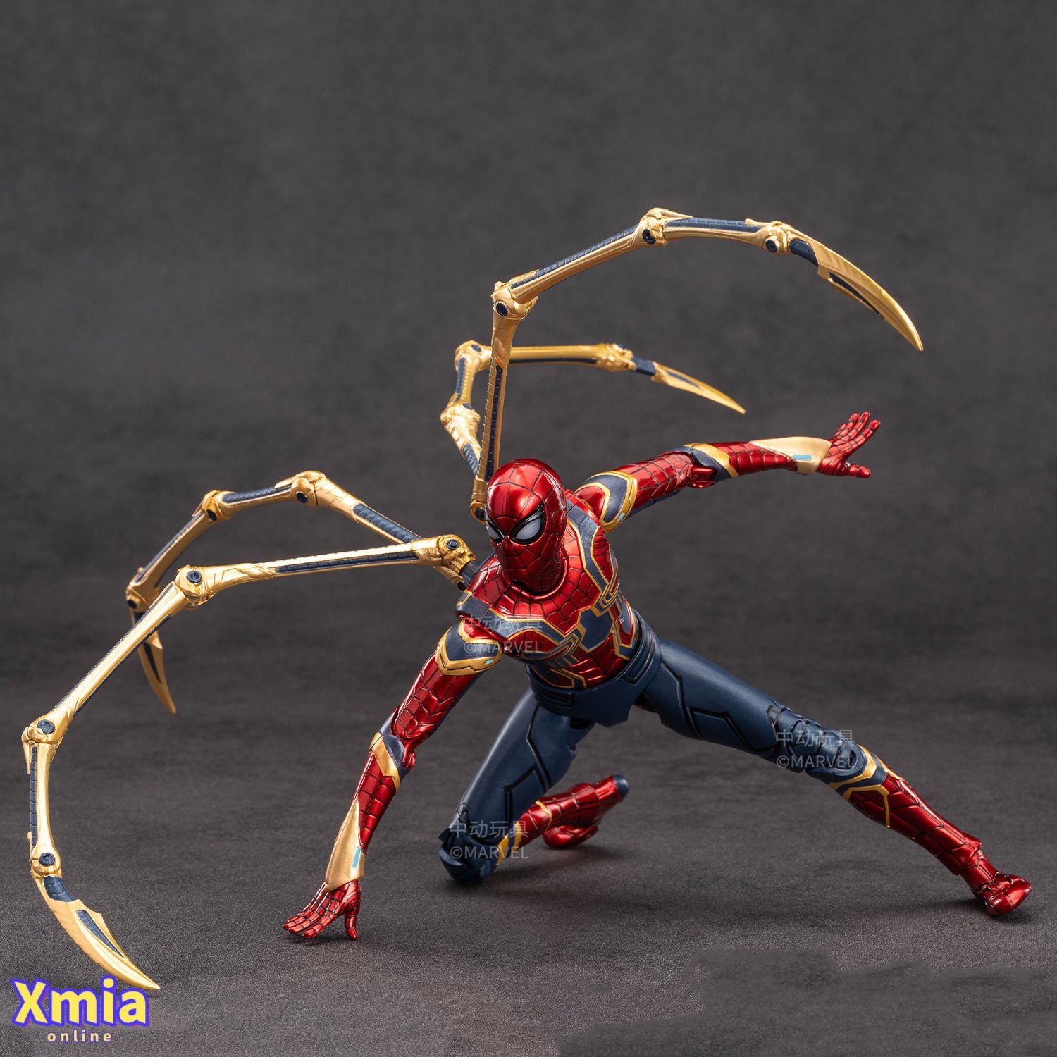 Action Figure ZT Toys Marvel Super War Iron Spider