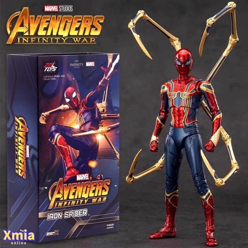 Action Figure ZT Toys Marvel Super War Iron Spider