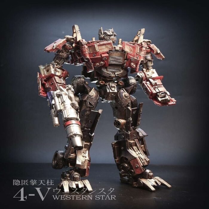 Transformers toys Aoyi Mech H6003-6 Optimus Prime Repainted Battle-Damaged Version