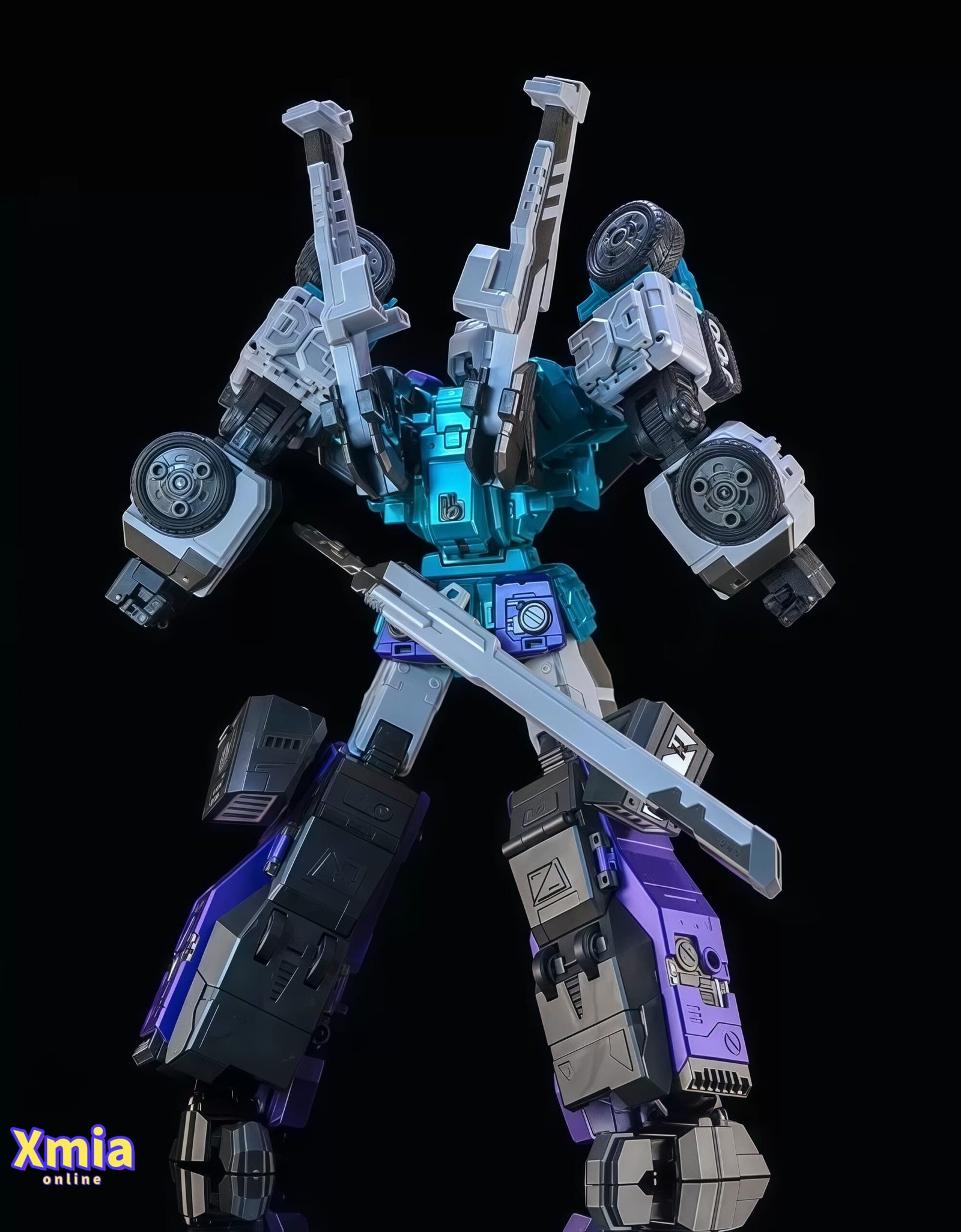 Transformers toys G-Creation GDW-03M Fuuma Sixshot Limited Metallic Version