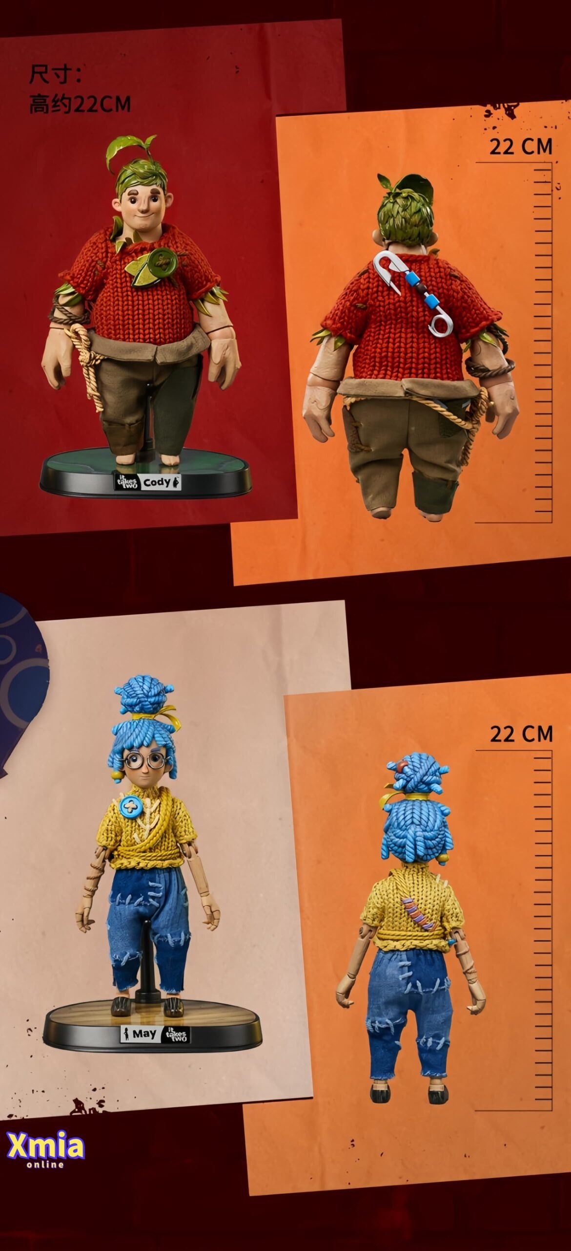 Action Figure GONG It Takes Two Coyd or May
