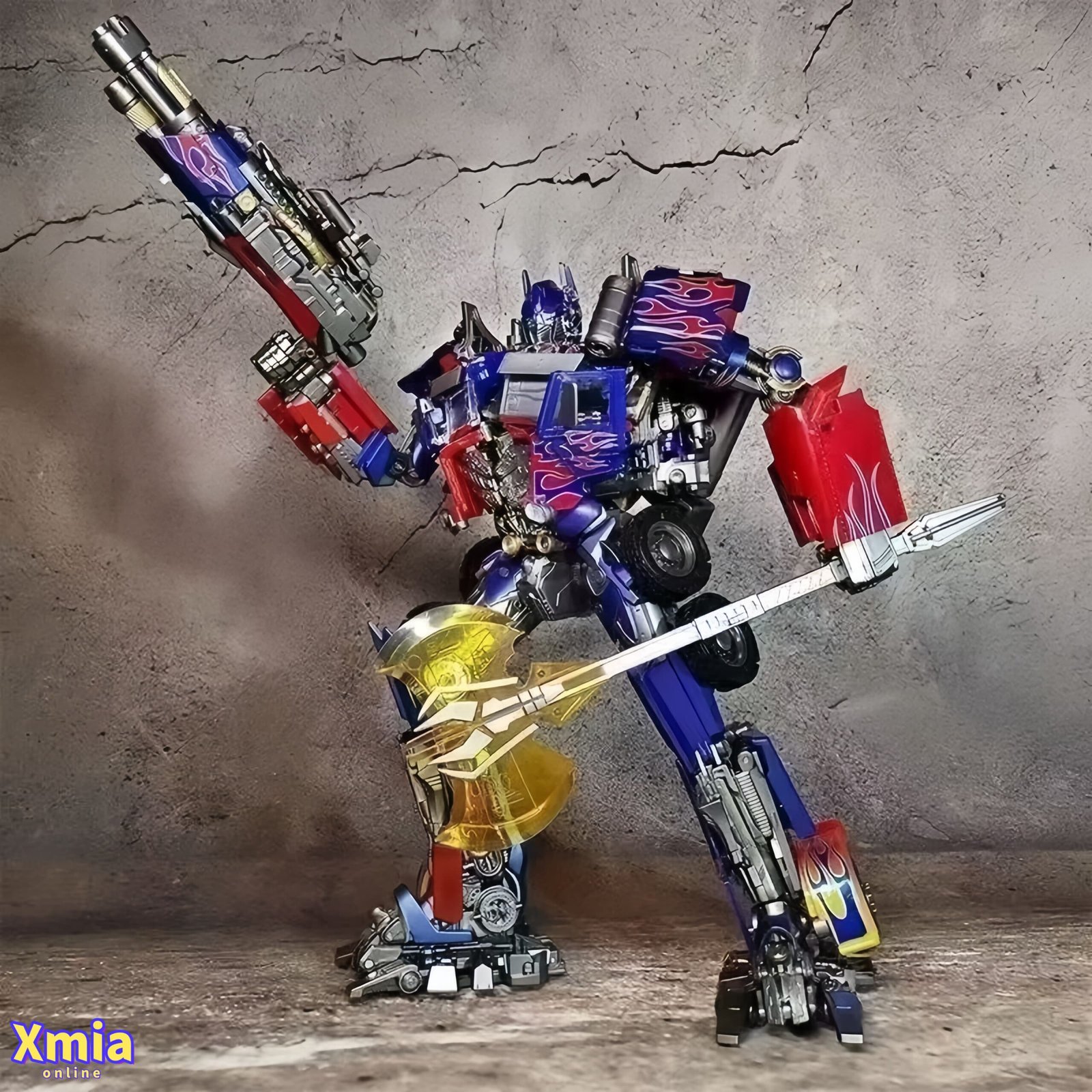 Transformers toys Black Mamba KM-01S ABS Optimus Prime Oversized Version