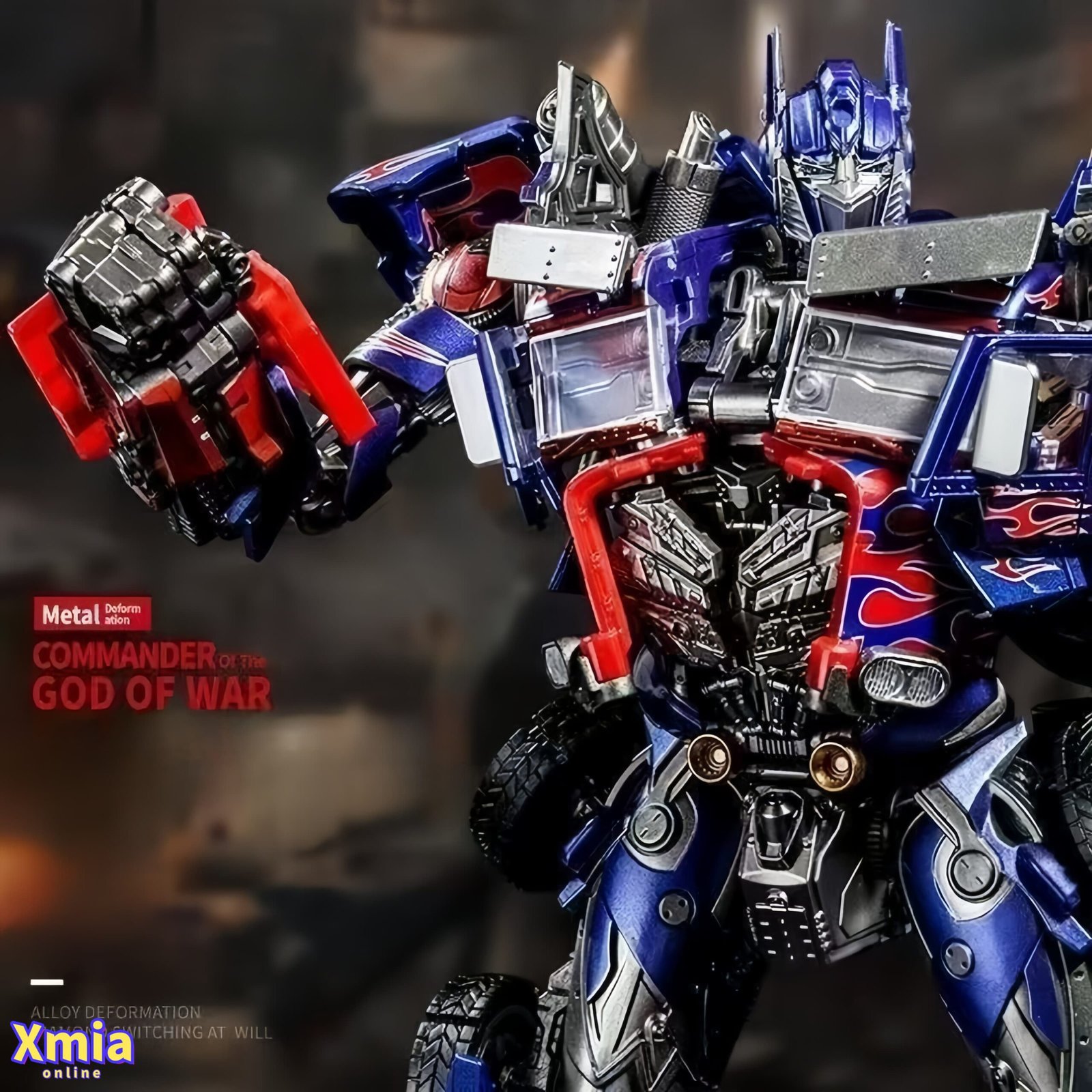 Transformers toys Black Mamba KM-01S ABS Optimus Prime Oversized Version