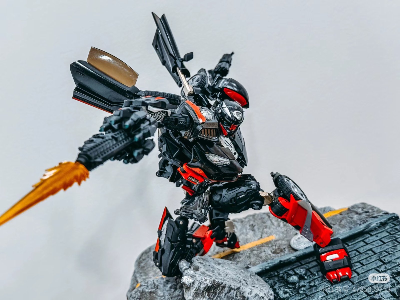 Transformers toys DX9 K3 La Hire Rodimus Hot Rod