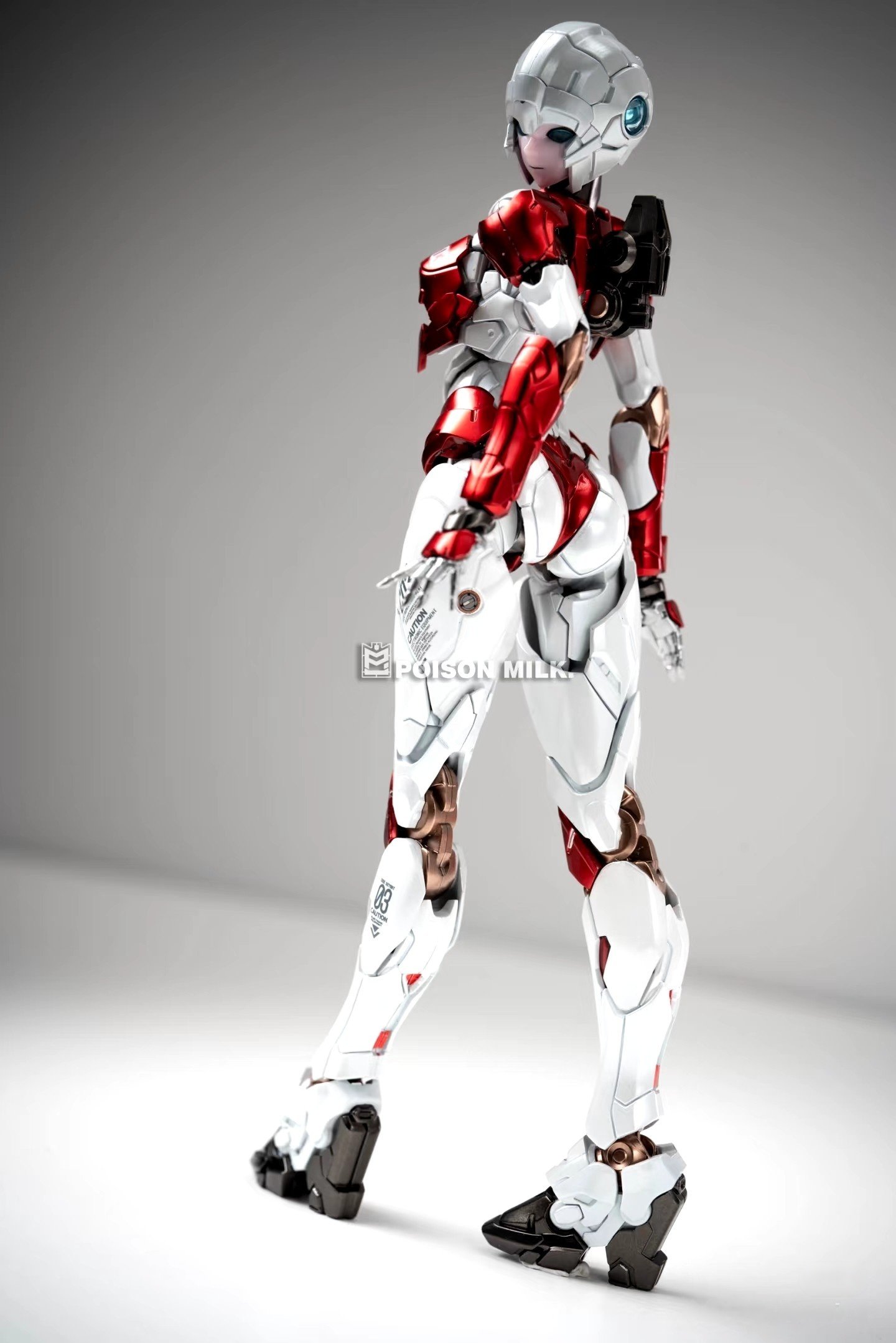 Action Figure Sen-Ti-Nel Arcee Red&white color version