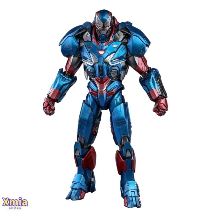 Action Figure Hot Toys HT MMS547D34 1/6 Avengers: Endgame Iron Patriot Iron Man Collectible Figure