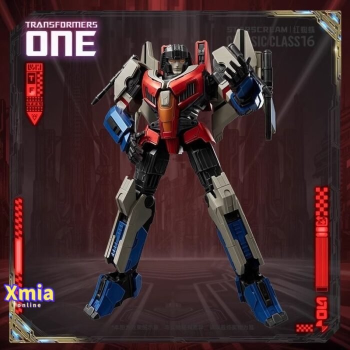 Action Figure Blokees Transformers One Starscream Model Kit Beyond Version