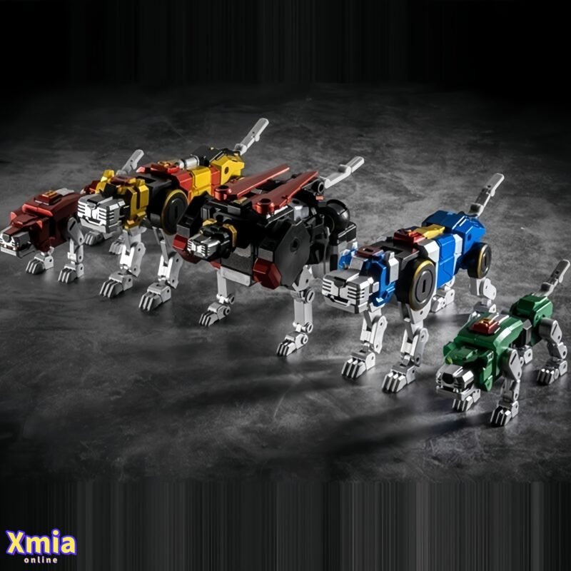1736132394830–2094587938 Transformers toys Lucky Cat Micro Cosmos CM-01 Elvis Voltron Set of 5