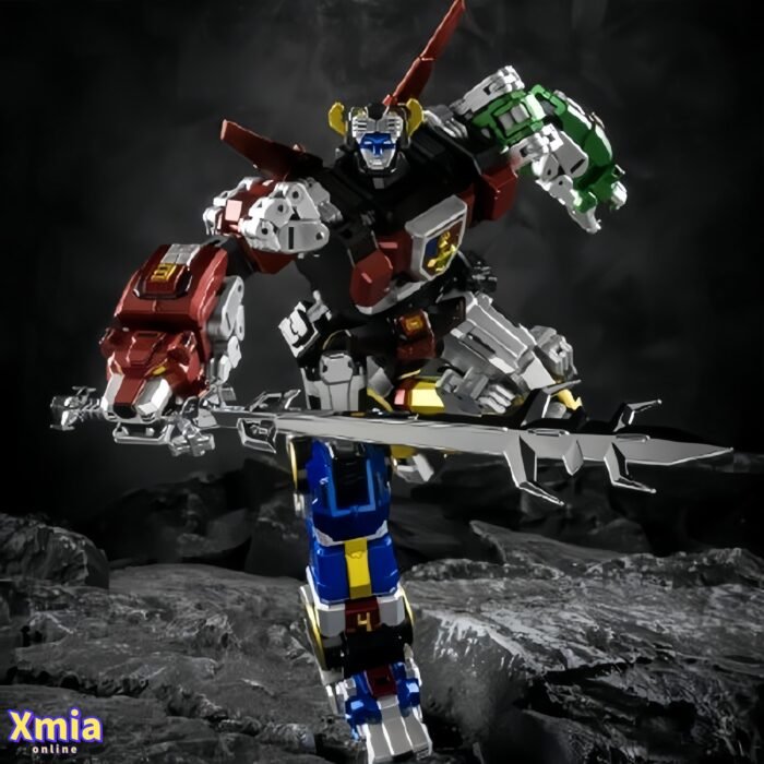 Transformers toys Lucky Cat Micro Cosmos CM-01 Elvis Voltron Set of 5