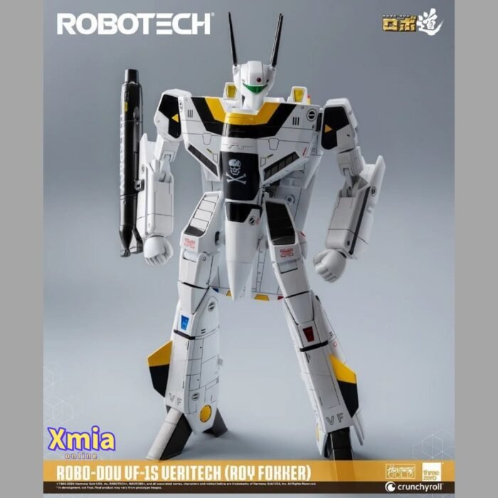 Action Figure Threezero Robotech RoBo-Dou VF‐1S Veritech Roy Focker