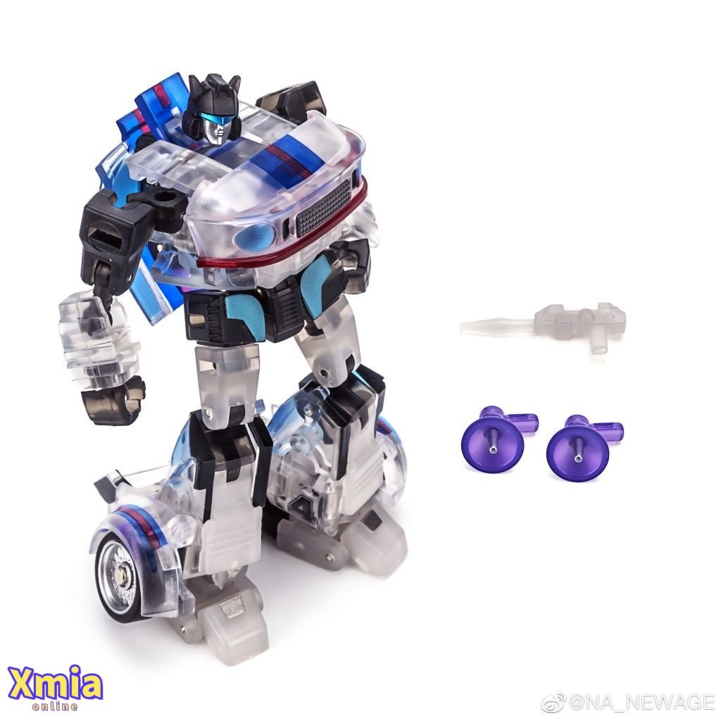 Transformers toy NewAge New Age NA H2T Kagemusha Jazz Clear Version