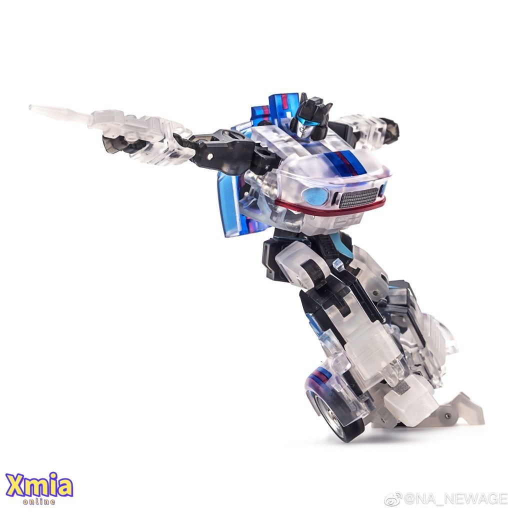 Transformers toy NewAge New Age NA H2T Kagemusha Jazz Clear Version
