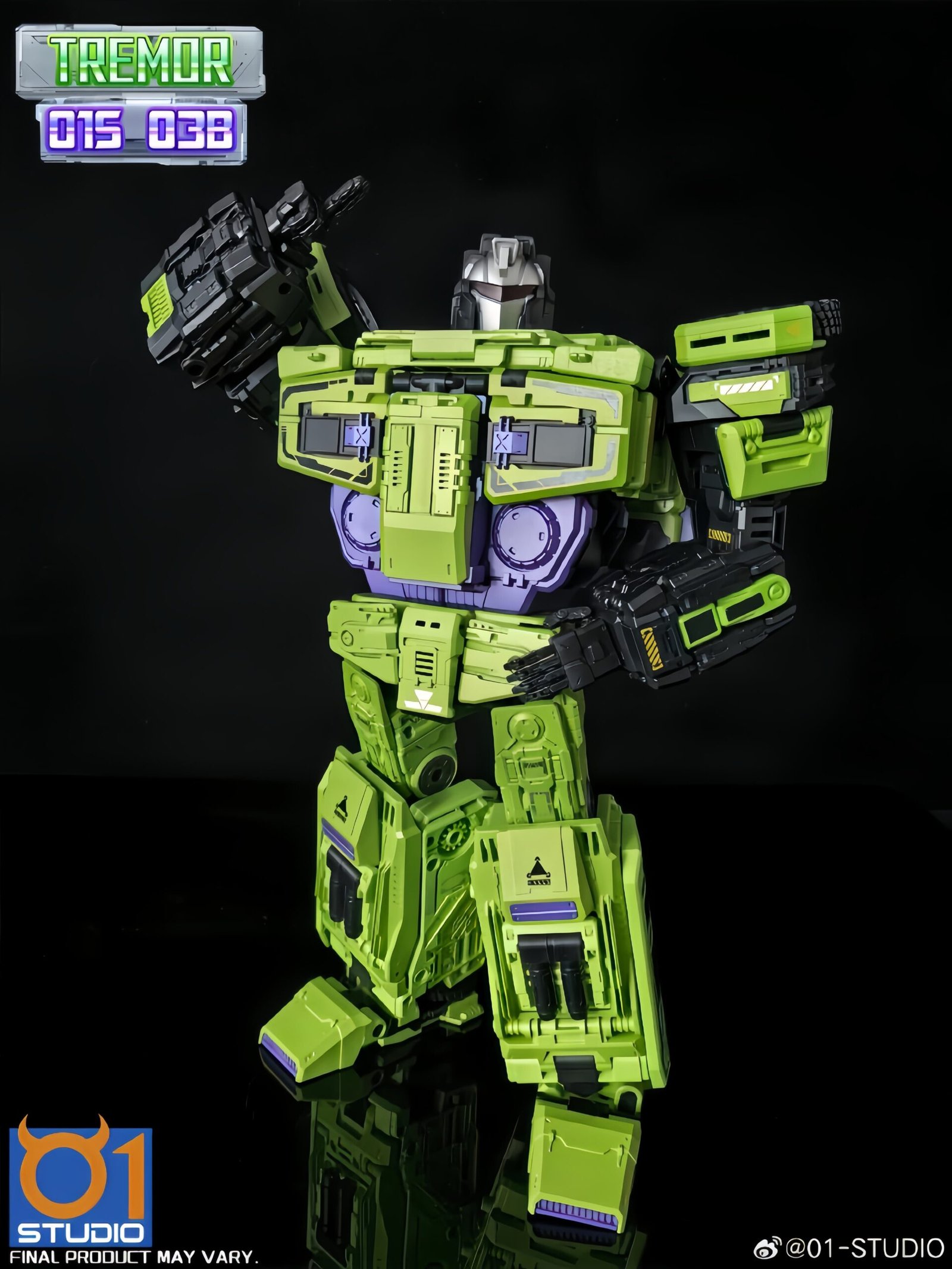 Transformers toy 01-Studio 01S03B Tremor Long Haul Desolator Devastator