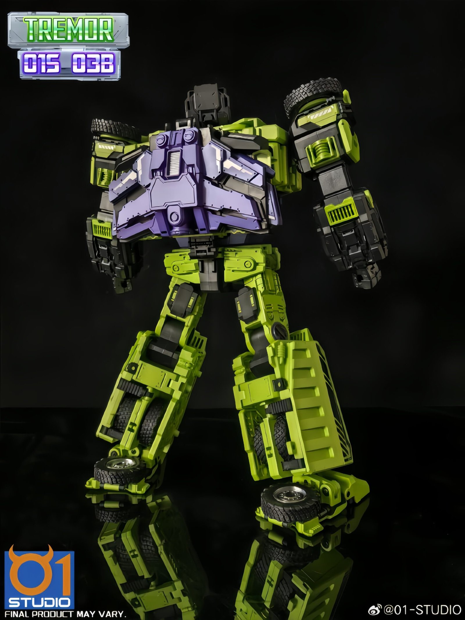 Transformers toy 01-Studio 01S03B Tremor Long Haul Desolator Devastator