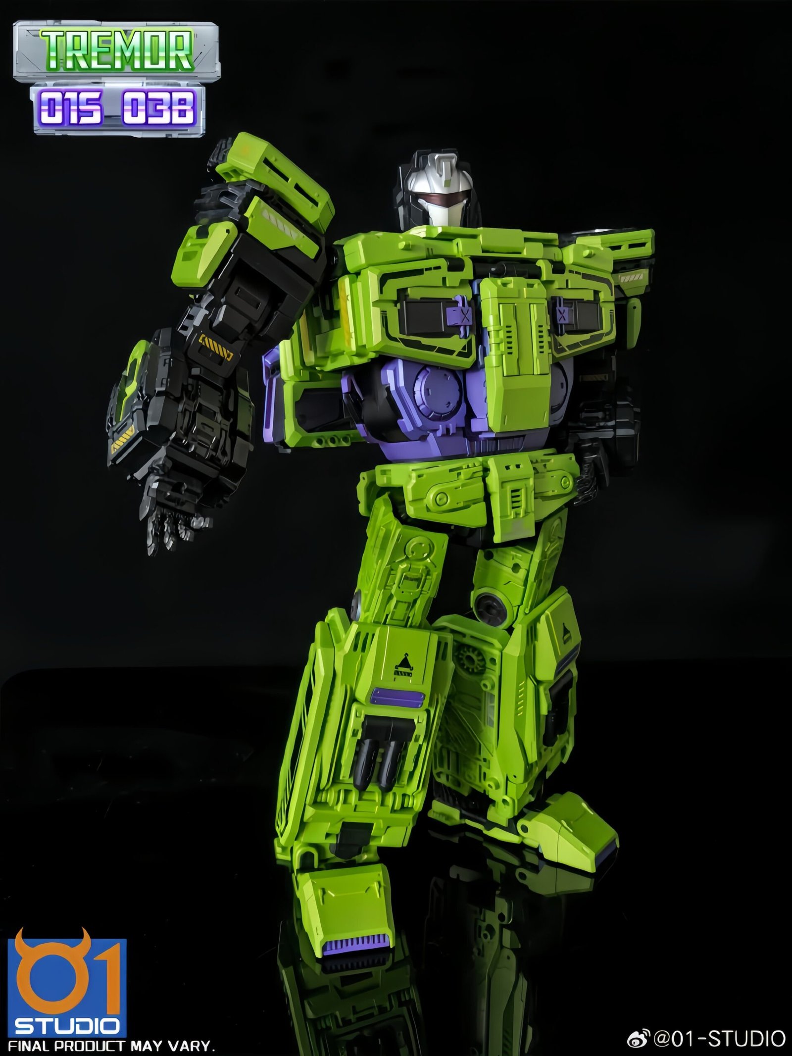 Transformers toy 01-Studio 01S03B Tremor Long Haul Desolator Devastator
