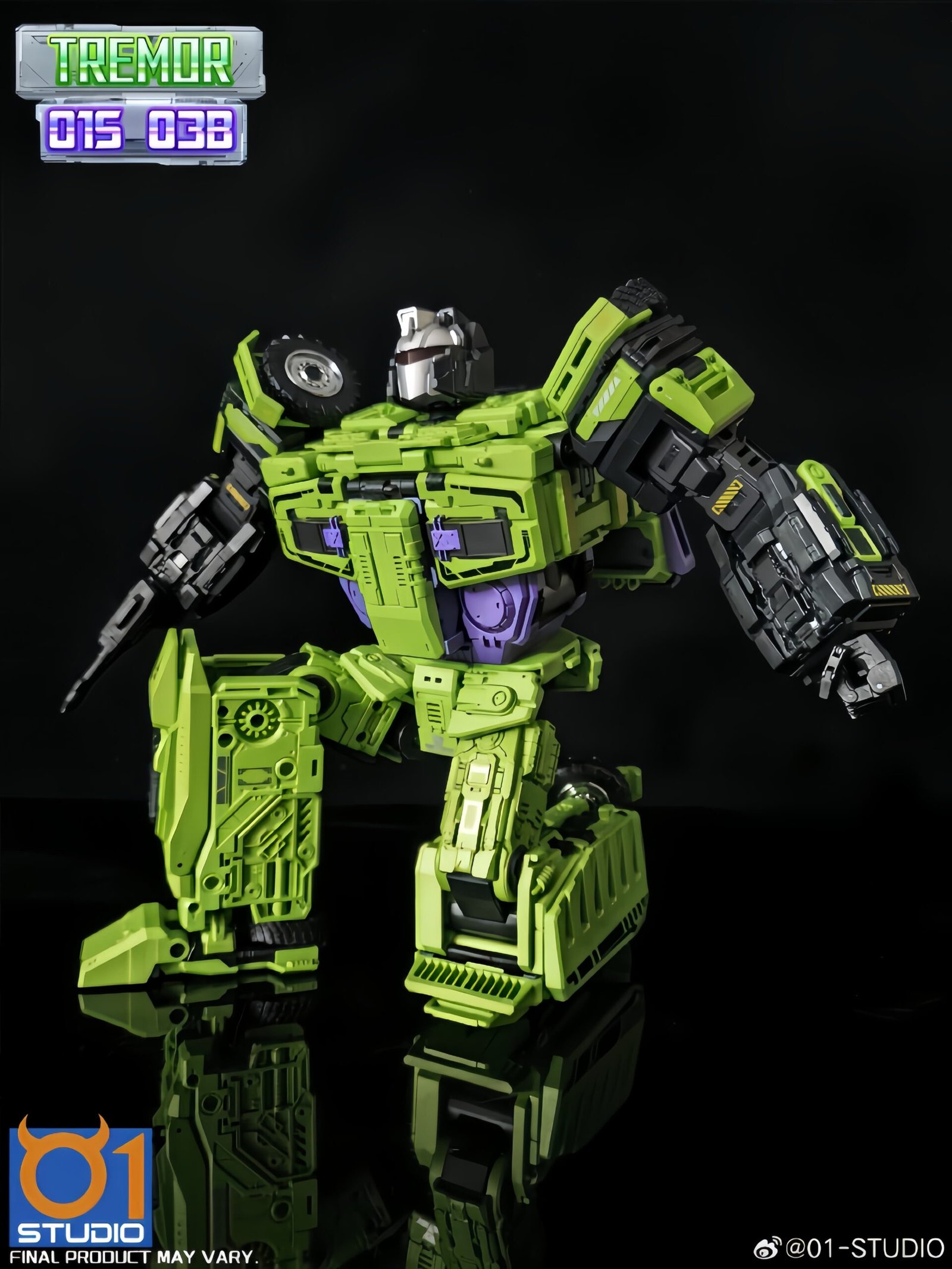 Transformers toy 01-Studio 01S03B Tremor Long Haul Desolator Devastator
