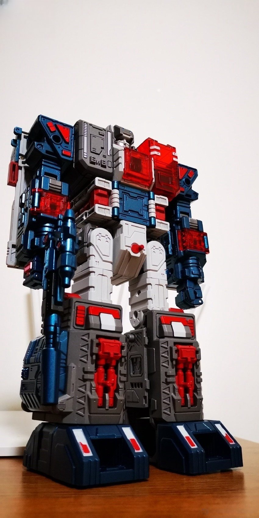 Transformers toy Zeta Toys EX-09 Ford Fortress Maximus Metallic Version