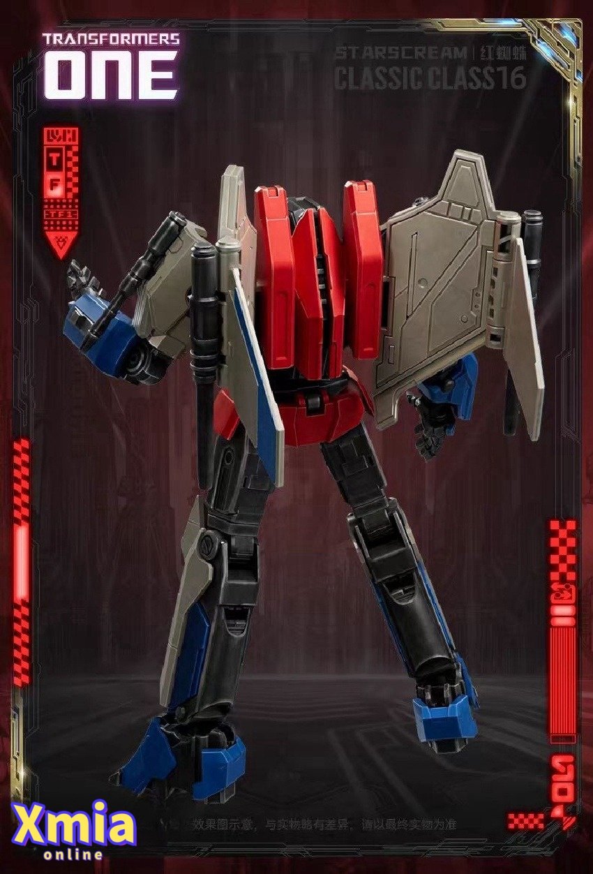 Action Figure Blokees Transformers One Starscream Model Kit Beyond Version
