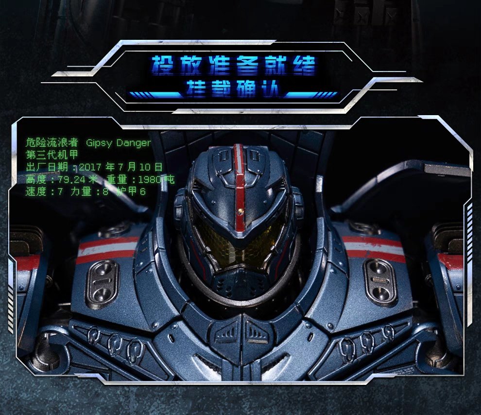 Action Figure GONG Pacific Rim Gipsy Danger