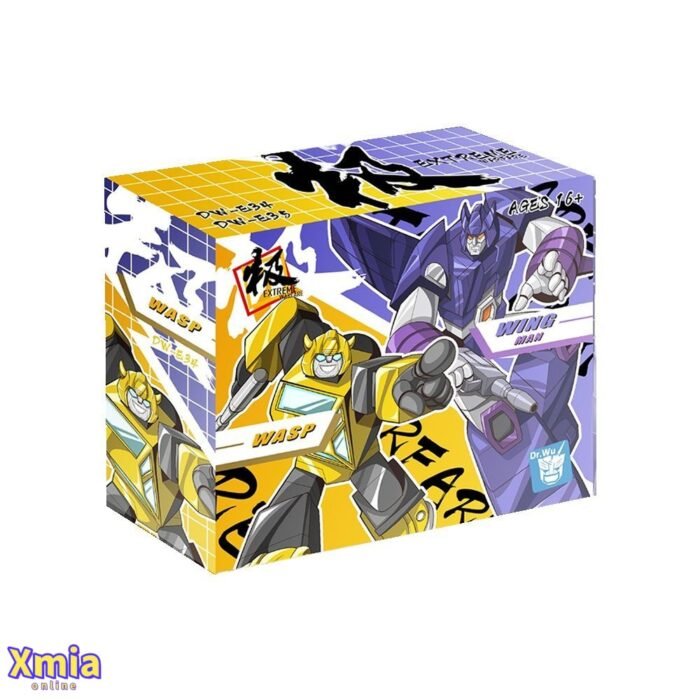 Transformers toy Dr.Wu DW-E34 Wasp Bumblebee & DW-E35 Wingman Cyclonus Set of 2