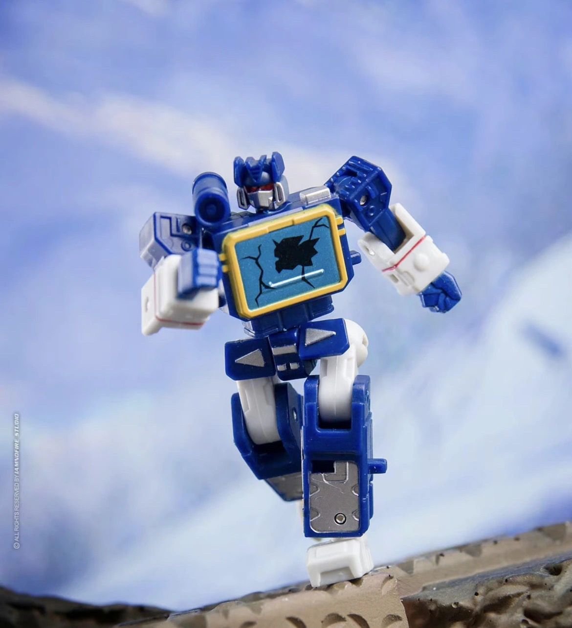Transformers toy Dr.Wu & Mechanic Studio DW-E02 Monitor Soundwave & DW-E16 Sound Master Blaster Set of 2