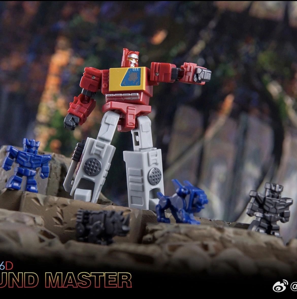 Transformers toy Dr.Wu & Mechanic Studio DW-E02 Monitor Soundwave & DW-E16 Sound Master Blaster Set of 2