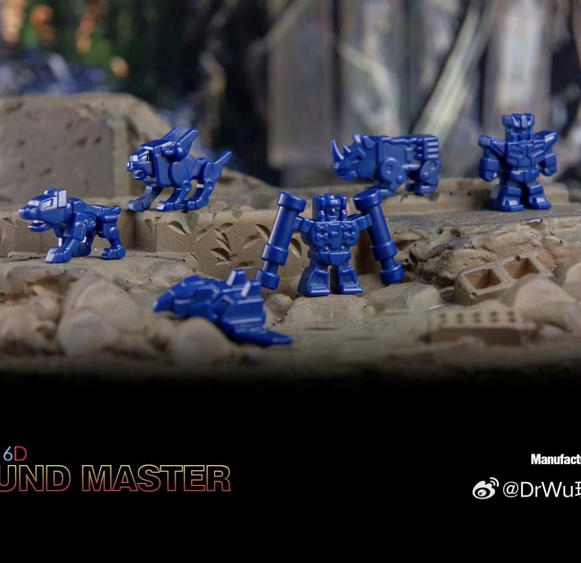 Transformers toy Dr.Wu & Mechanic Studio DW-E02 Monitor Soundwave & DW-E16 Sound Master Blaster Set of 2