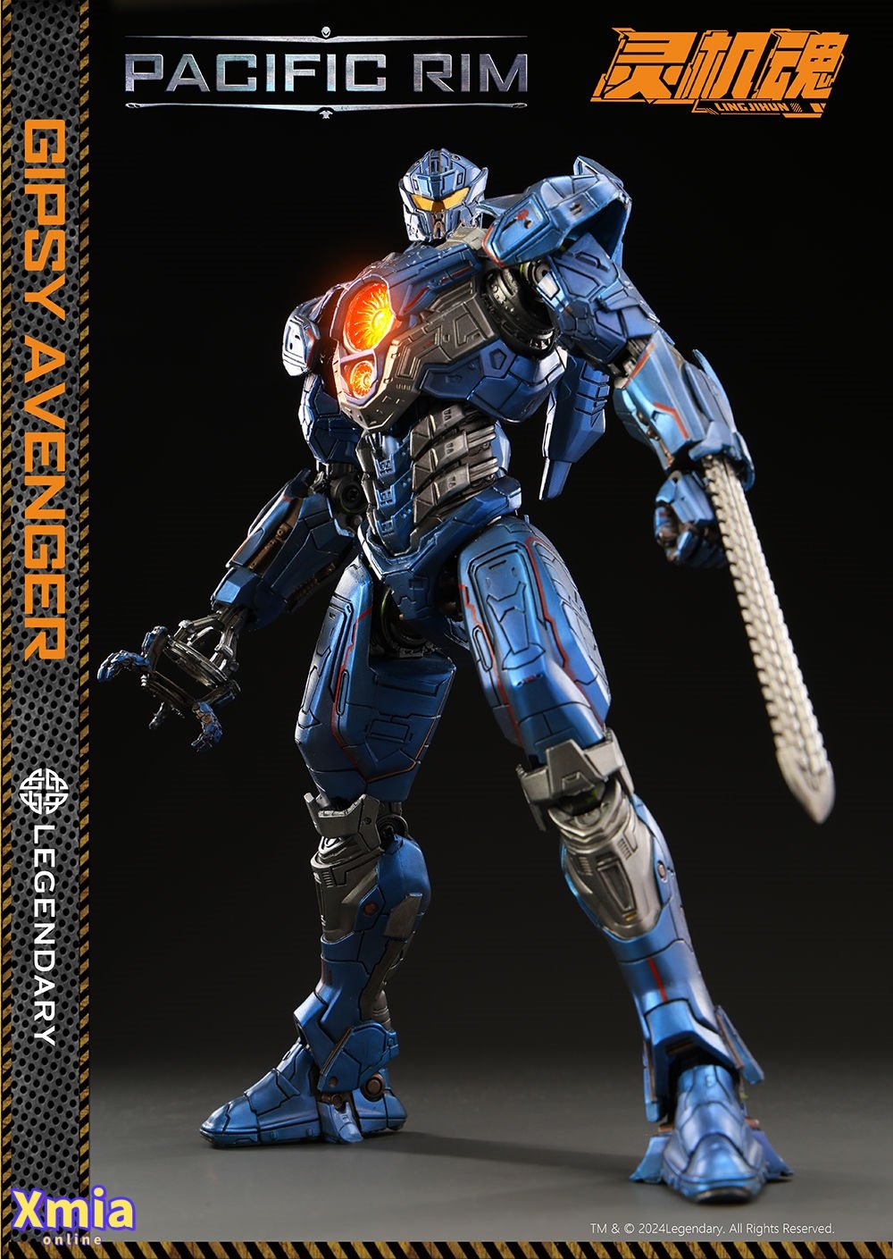 Action Figure LingJiHun Pacific Rim Gipsy Avenger
