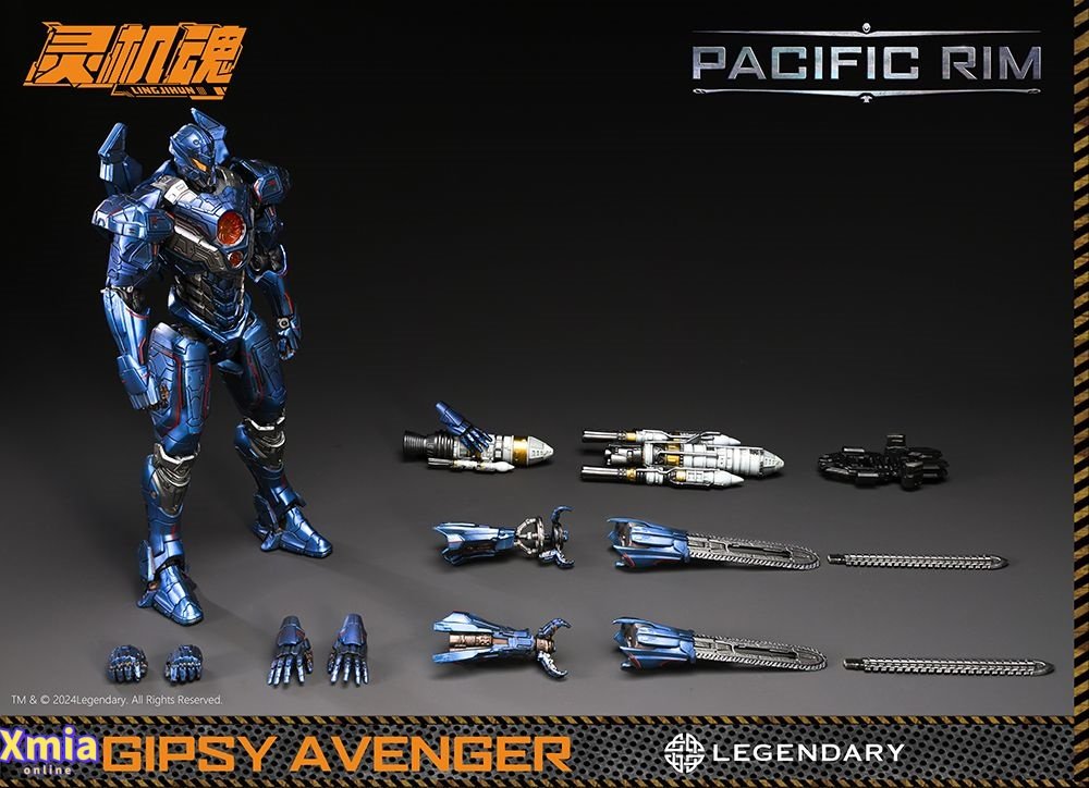 Action Figure LingJiHun Pacific Rim Gipsy Avenger