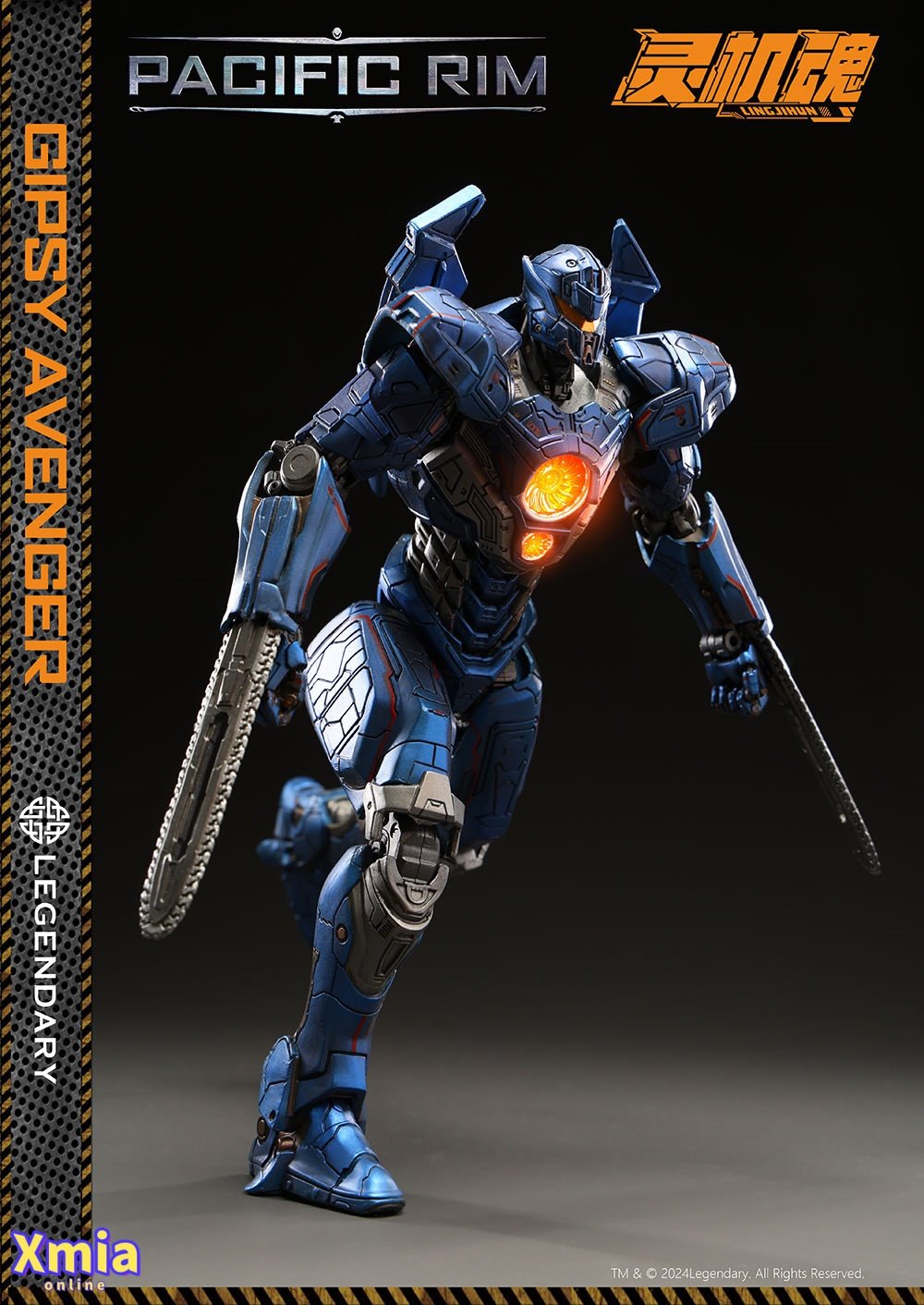Action Figure LingJiHun Pacific Rim Gipsy Avenger