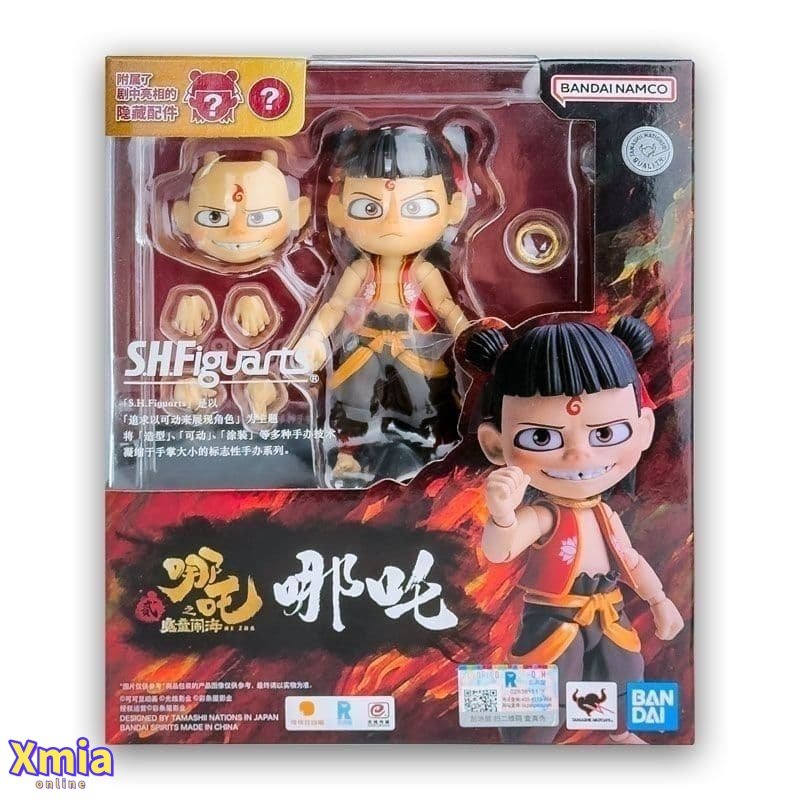 Action Figure SHF Ne Zha: The Devil Child Makes Havoc in the Sea 2.0 Version