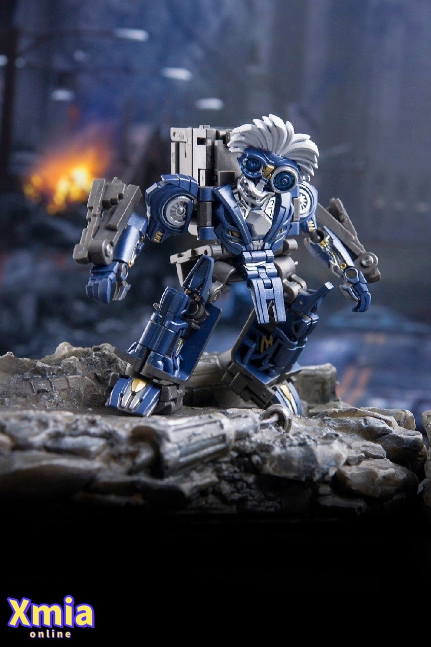 Transformers toy Dr.Wu & Mechanic Studio MC04B Einstein Brains Black Limited Version