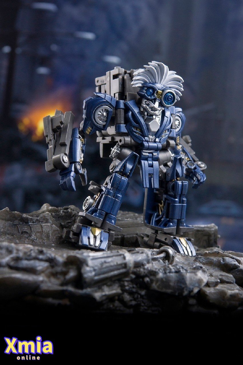 Transformers toy Dr.Wu & Mechanic Studio MC04B Einstein Brains Black Limited Version