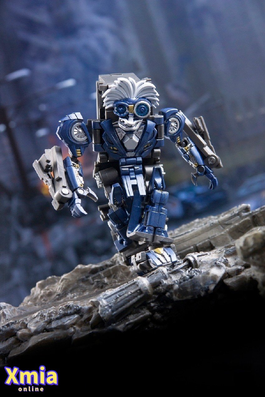 Transformers toy Dr.Wu & Mechanic Studio MC04B Einstein Brains Black Limited Version