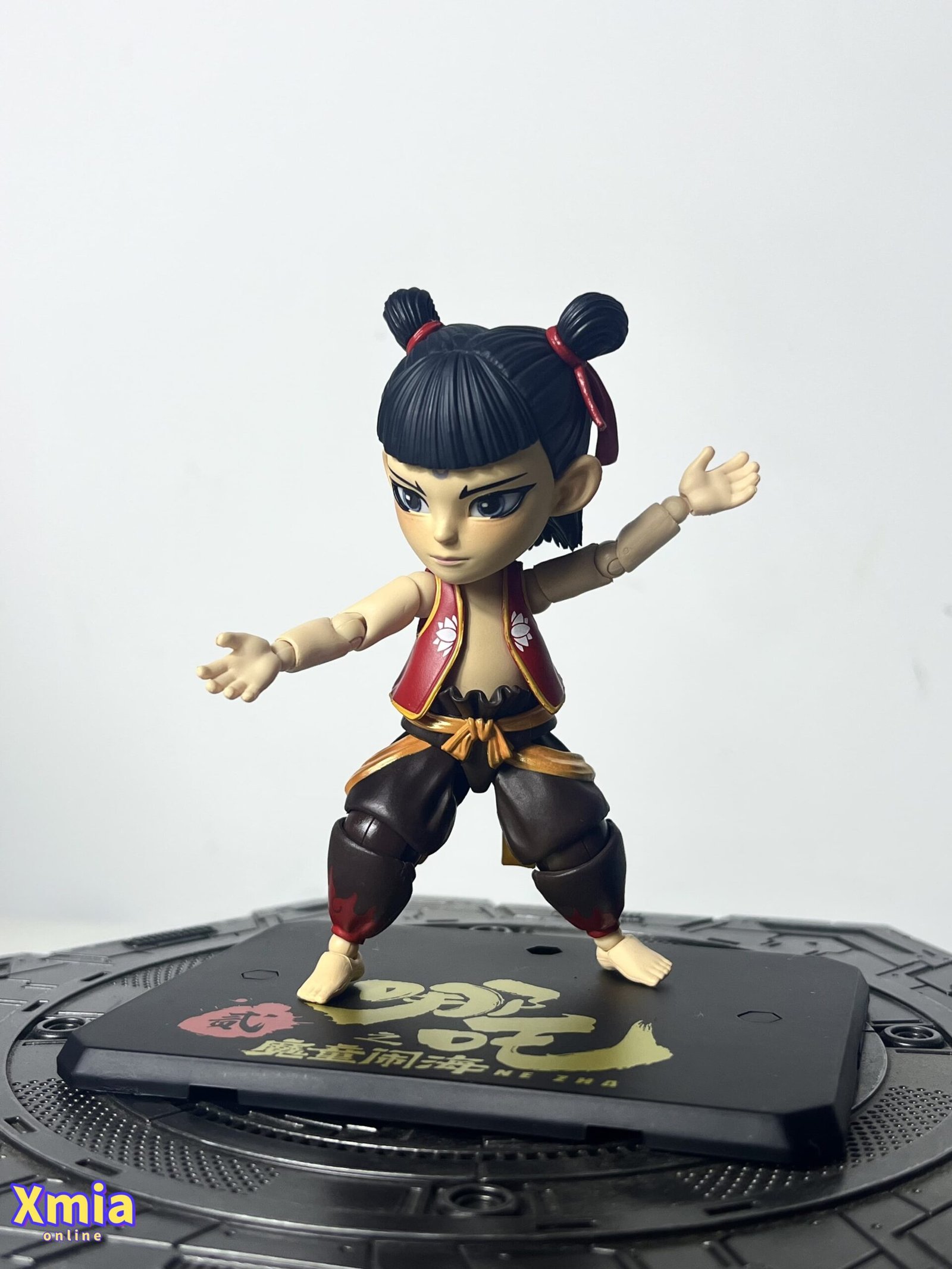 Action Figure SHF Ne Zha: The Devil Child Makes Havoc in the Sea 2.0 Version