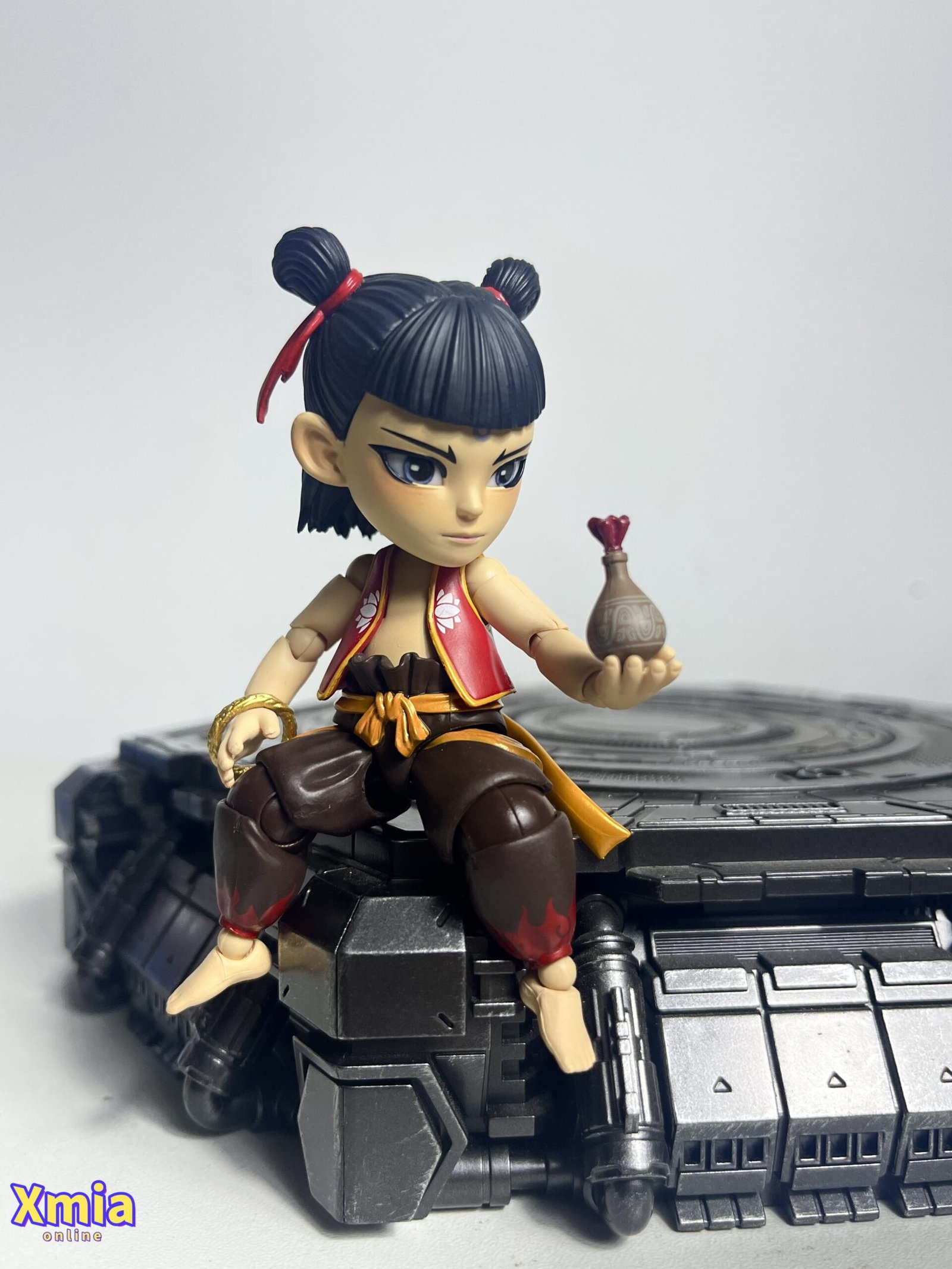 Action Figure SHF Ne Zha: The Devil Child Makes Havoc in the Sea 2.0 Version