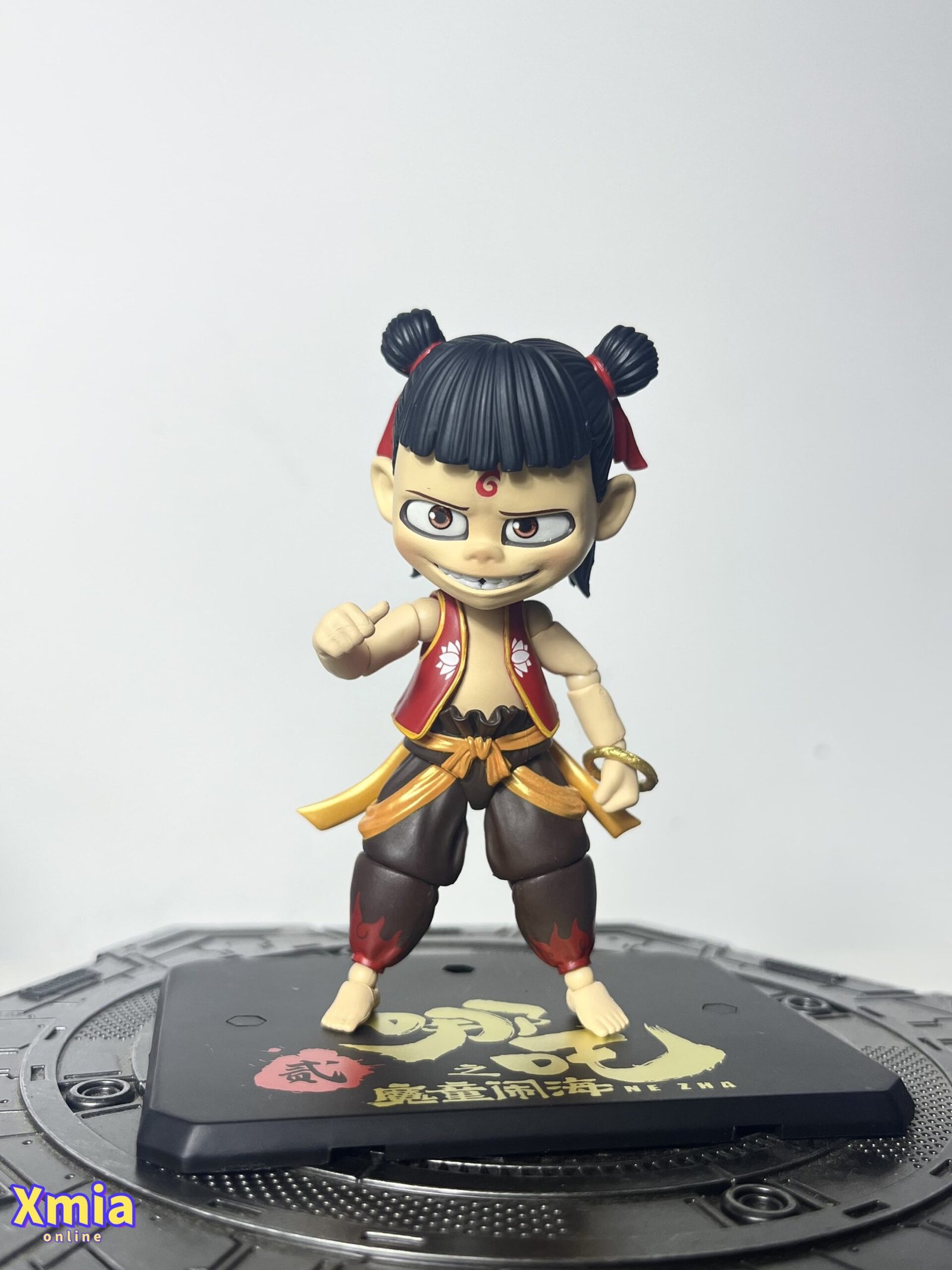 Action Figure SHF Ne Zha: The Devil Child Makes Havoc in the Sea 2.0 Version