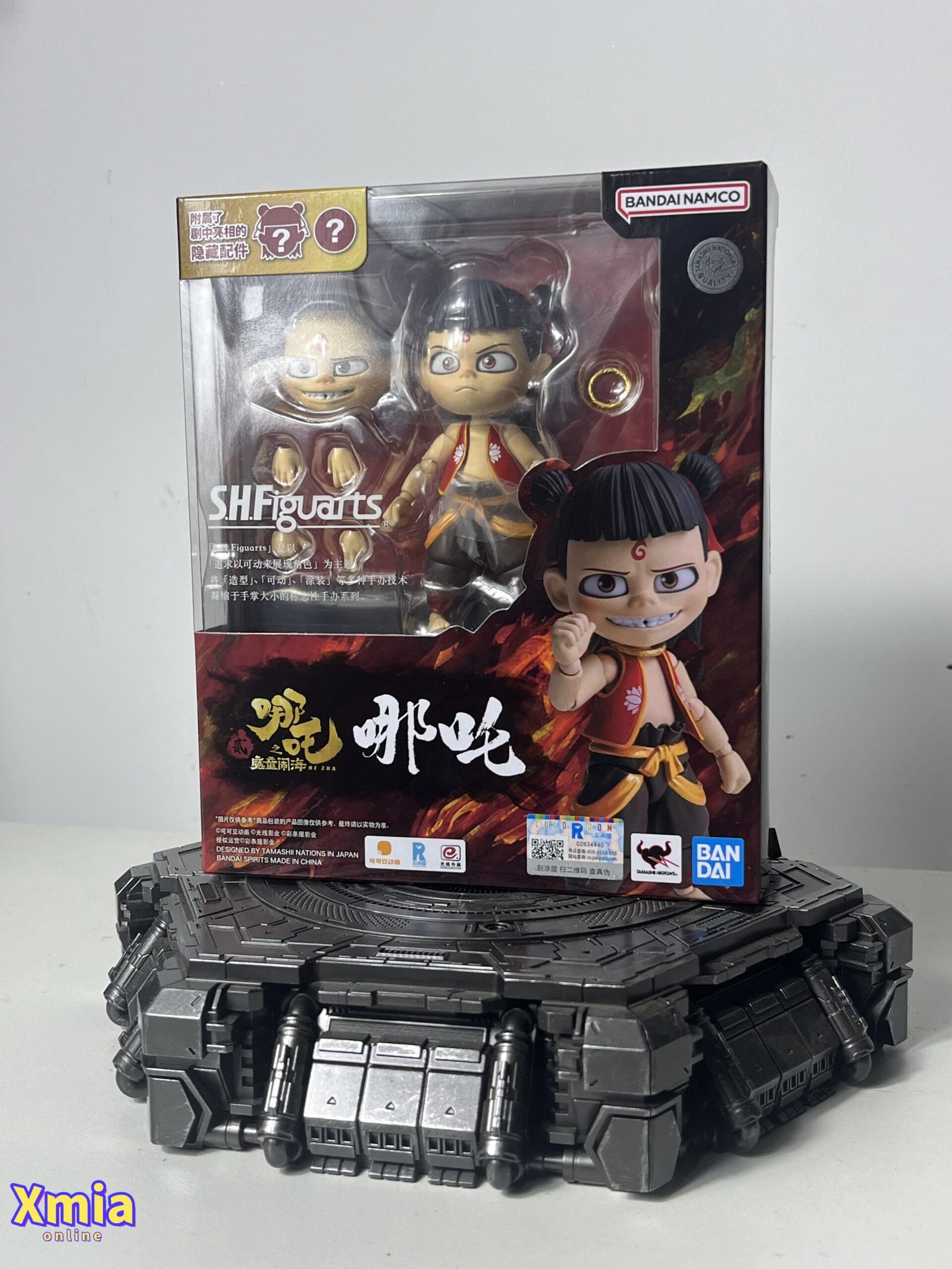 Action Figure SHF Ne Zha: The Devil Child Makes Havoc in the Sea 2.0 Version