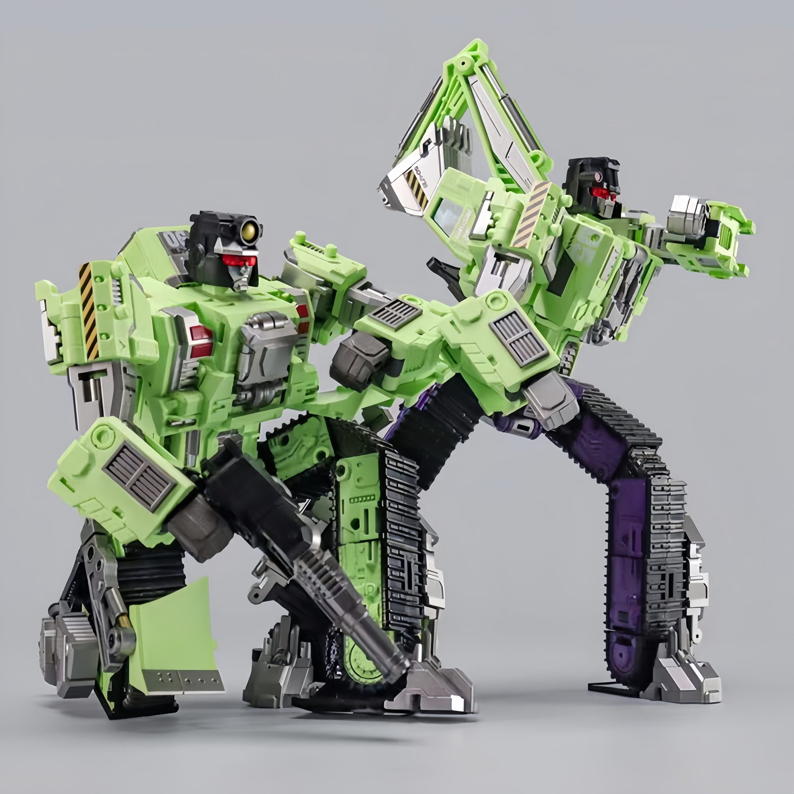 Transformers toys Mecha Invasion GLA05 & GLA06 Giant Legion Heavy Builder Bonecrusher & Scavenger Set of 2