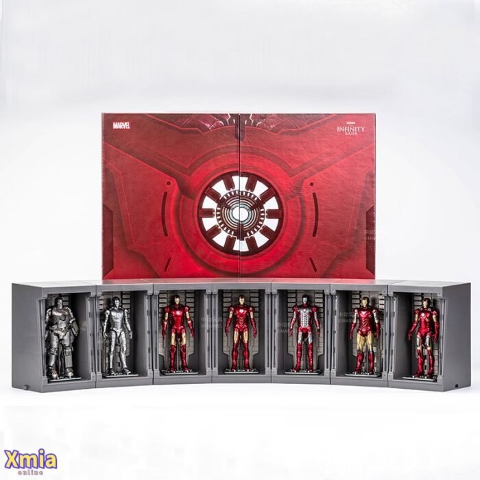 Action Figure ZT Toys Marvel Licensed 1/20 Iron Man Hall of Armor Full Set