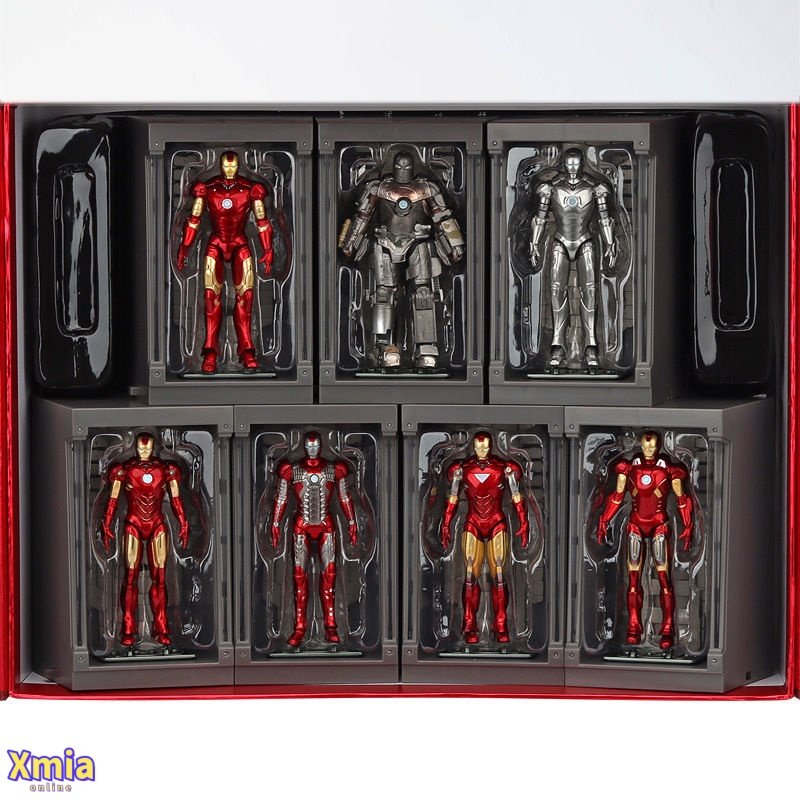 Action Figure ZT Toys Marvel Licensed 1/20 Iron Man Hall of Armor Full Set