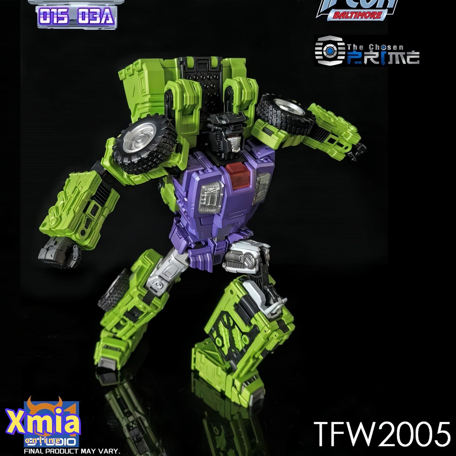 Transformers toy 01-Studio 01S03A Catastrophe Scrapper Desolator Devastator
