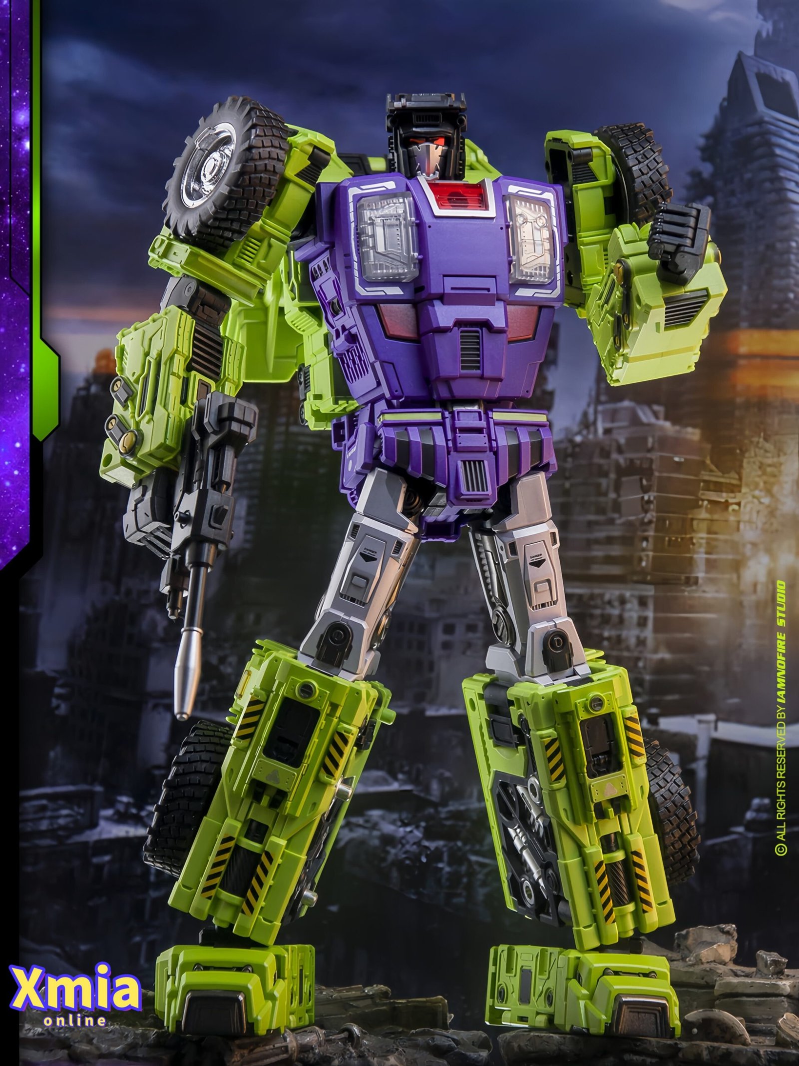 Transformers toy 01-Studio 01S03A Catastrophe Scrapper Desolator Devastator